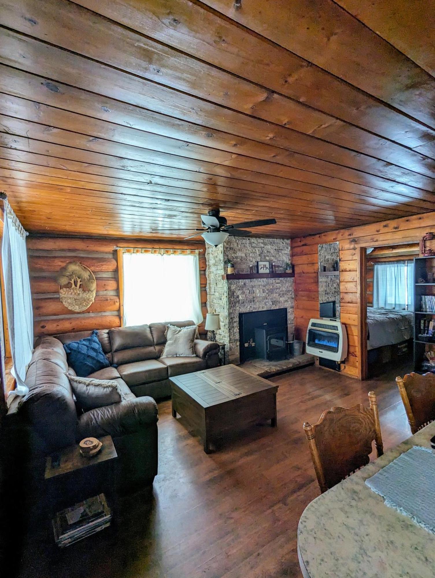 Вилла Cozy Cub Log Cabin - Year Round Tranquil Beauty Пайнтоп-Лейксайд Экстерьер фото